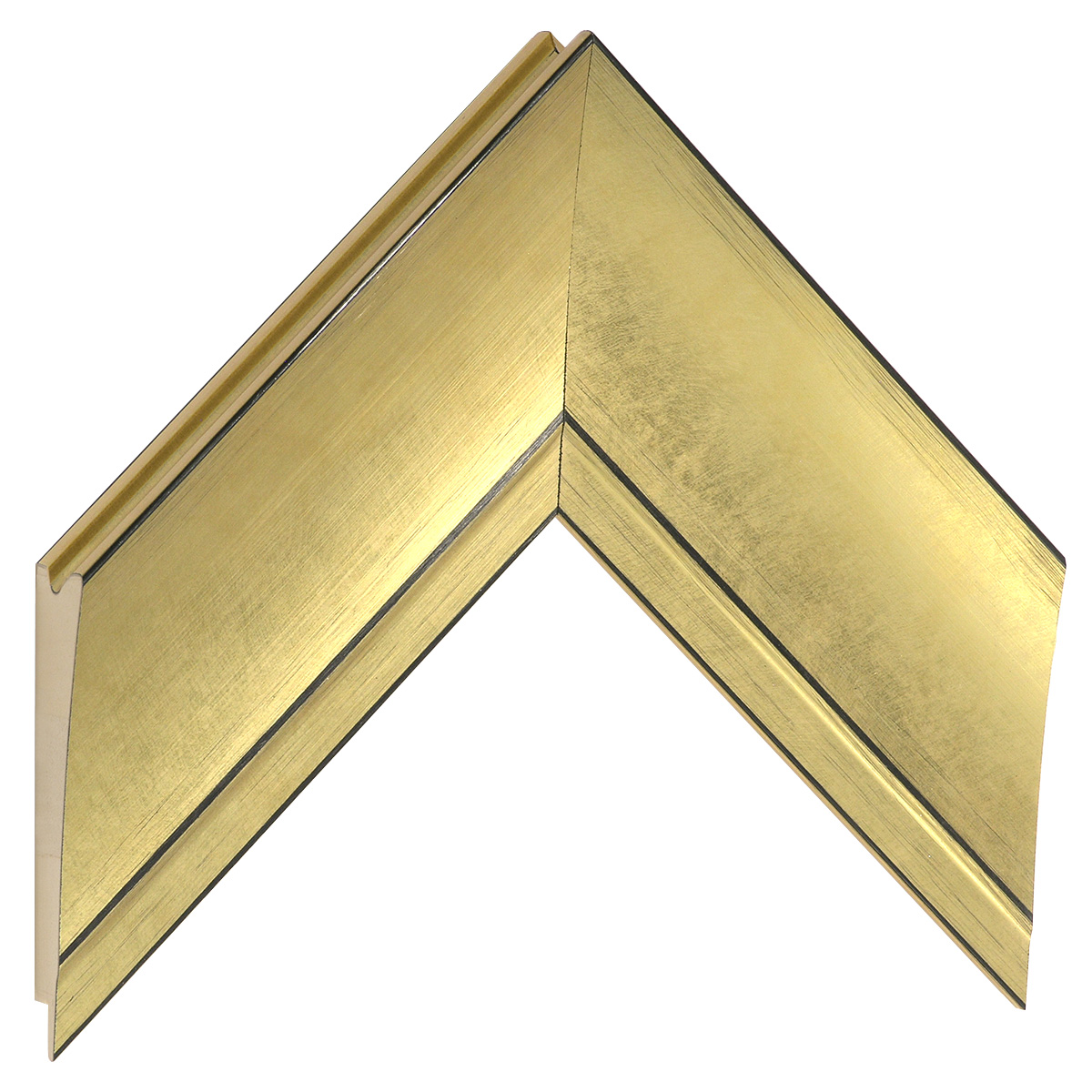 Asta pino giuntato - Larghezza 68mm Altezza 29 - Oro - Campione