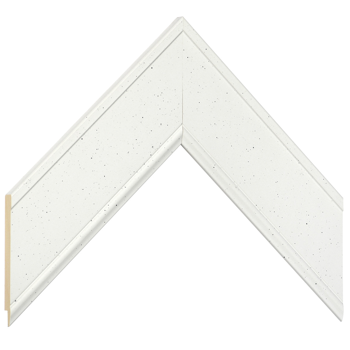 Asta pino giuntato - Larghezza 55mm Altezza 11 - Bianco - Campione