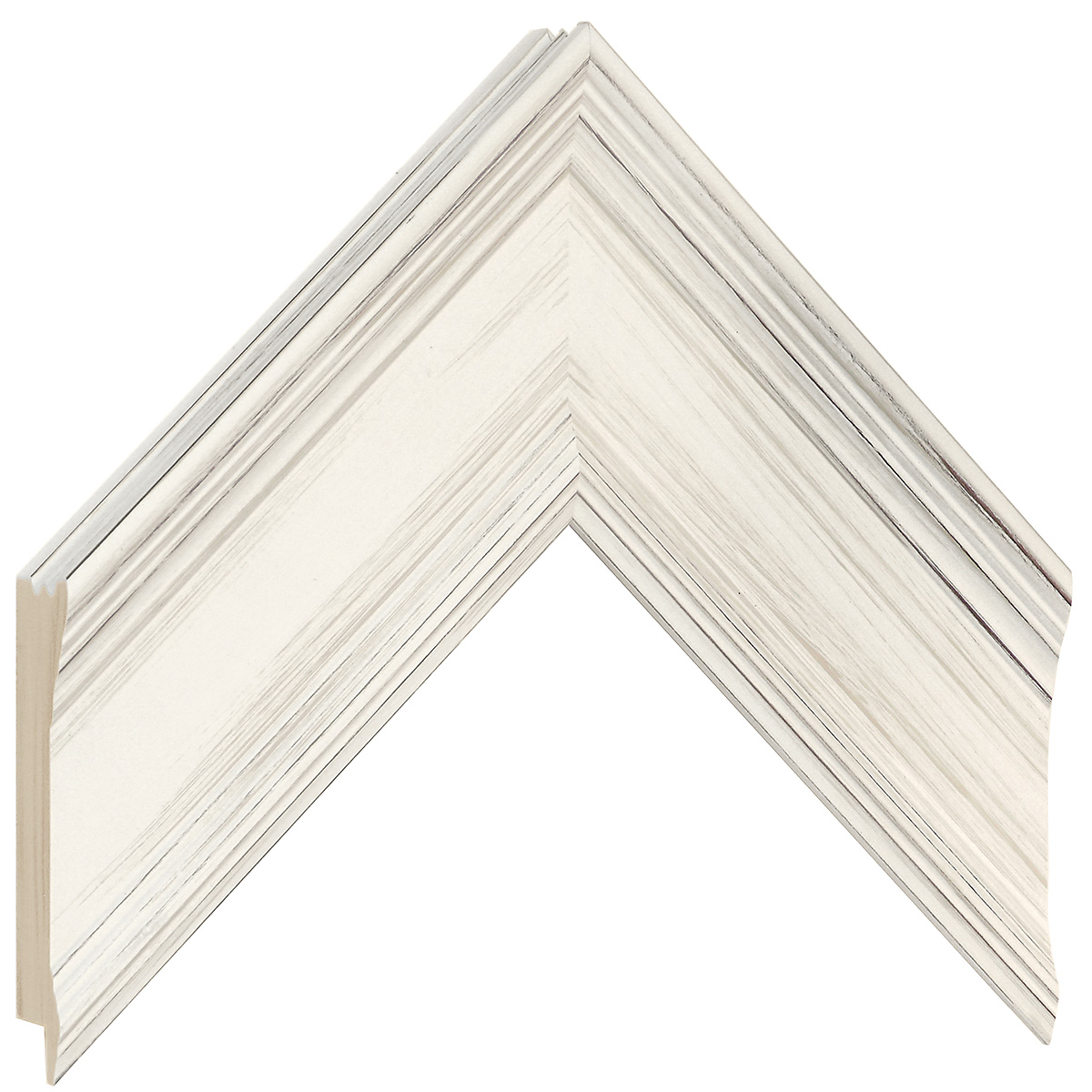 Asta pino giuntato - Larghezza 68mm Altezza 30 - Crema anticato - Campione