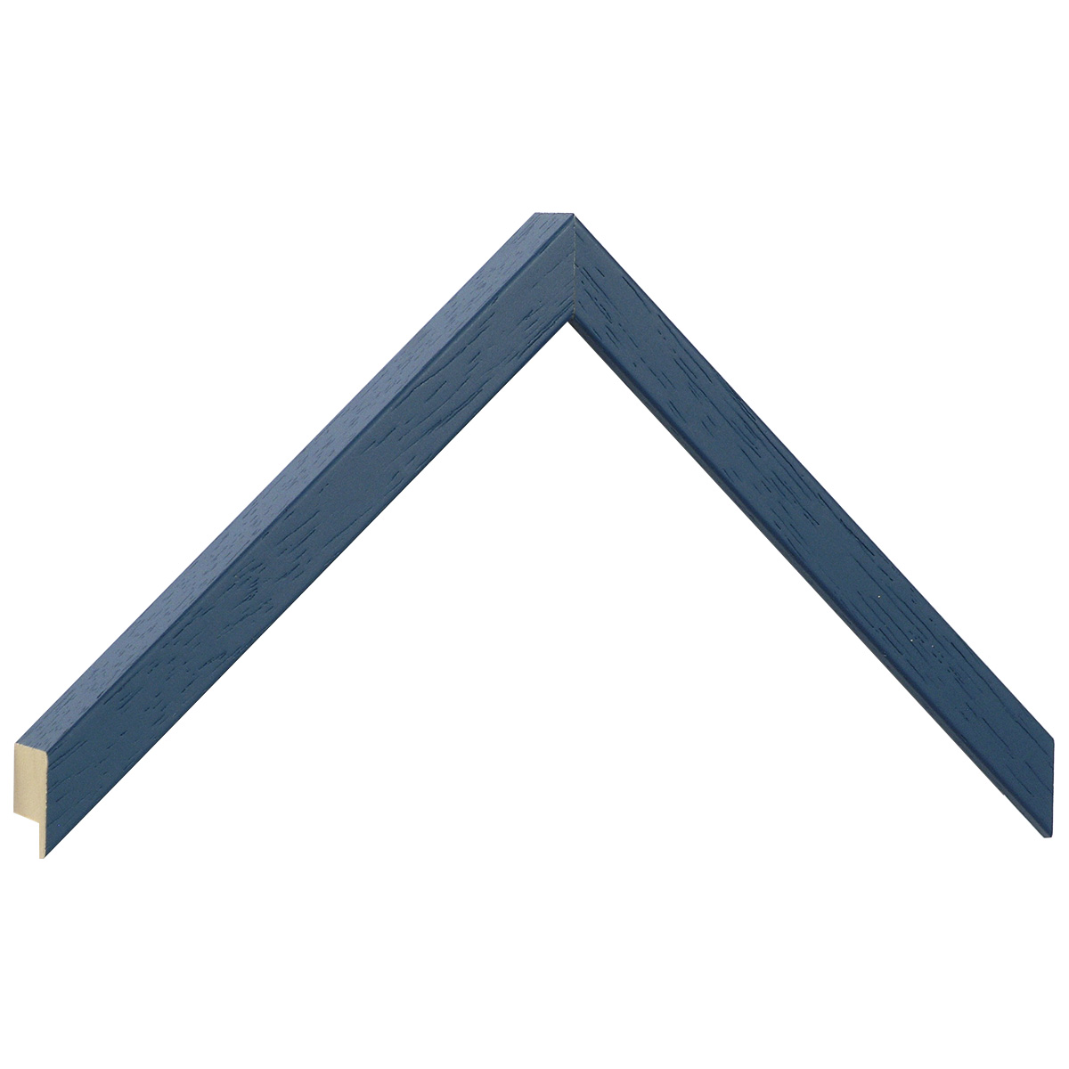 Asta in ayous - Larghezza 15mm Altezza 25 - Blu denim - Campione