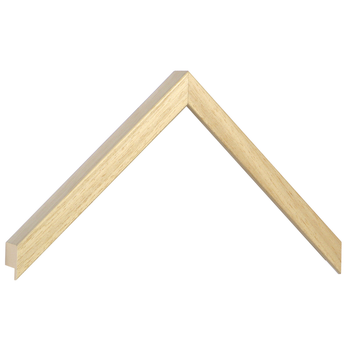 Asta in ayous piatta - Larghezza 15mm Altezza 25 - Legno naturale - Campione