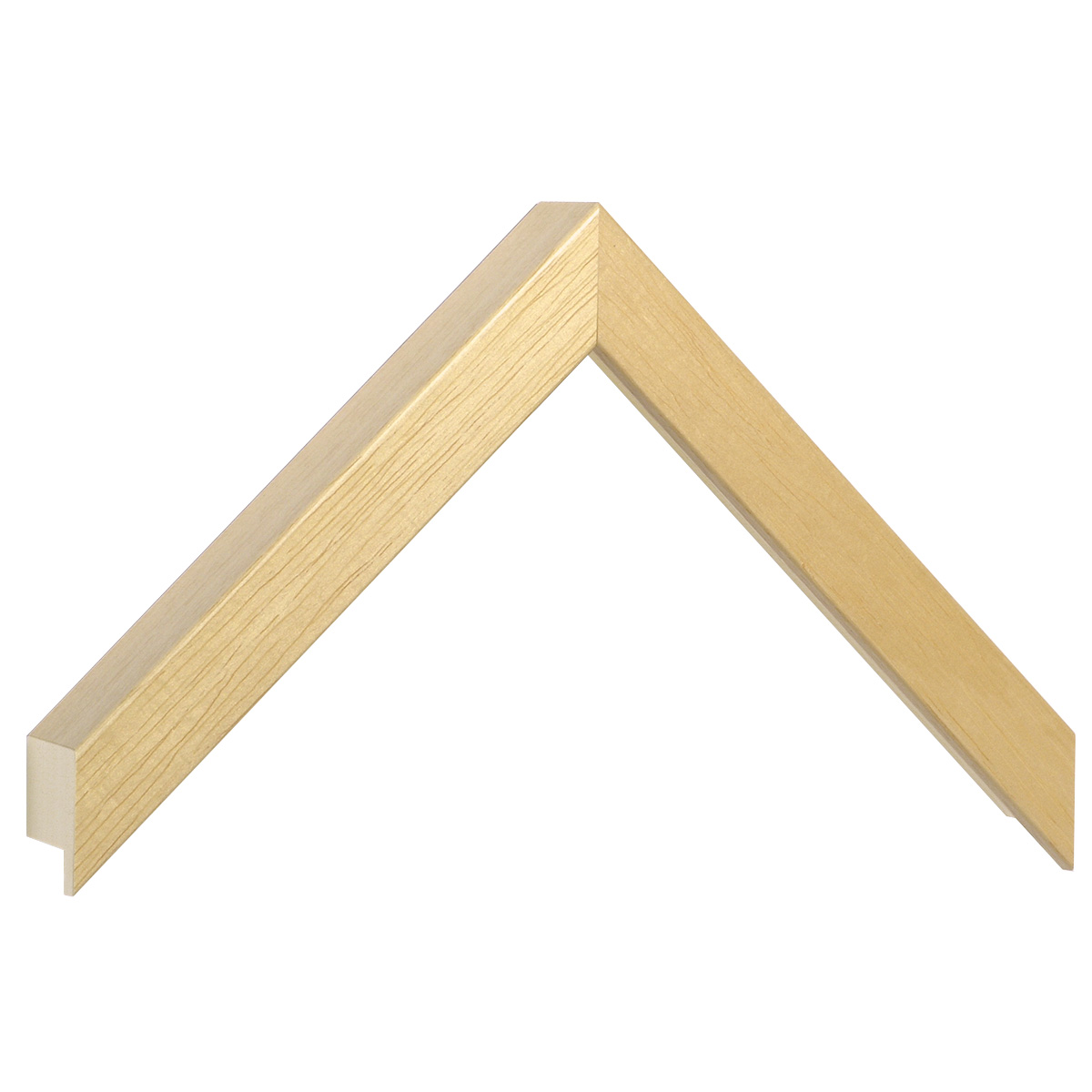 Asta in ayous piatta - Larghezza 20mm Altezza 32 - Legno naturale - Campione