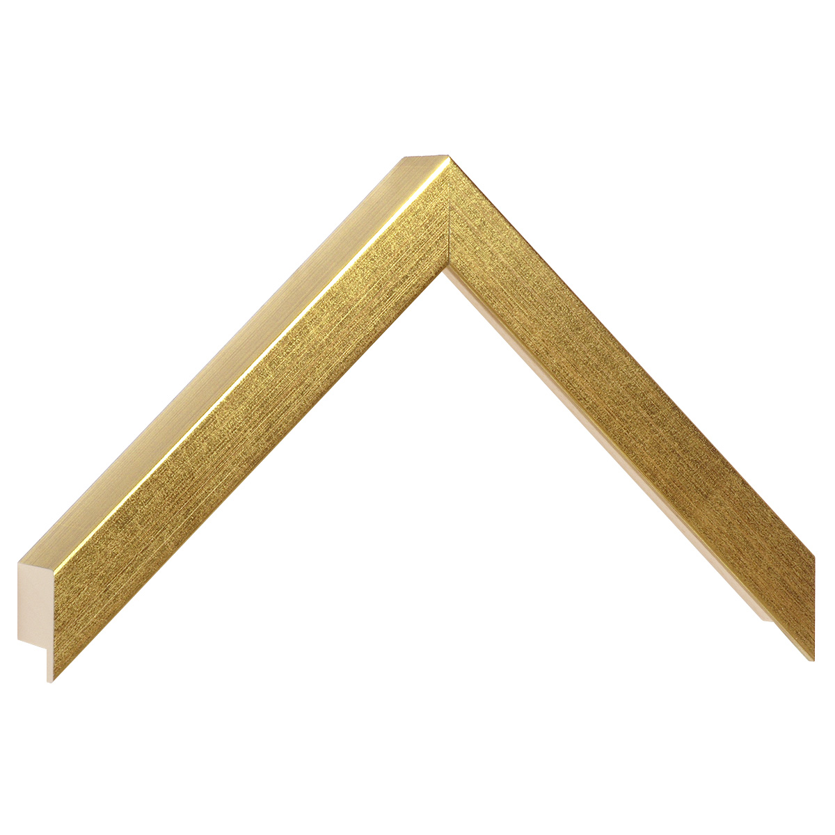 Asta in ayous piatta - Larghezza 20mm Altezza 32 - Oro - Campione