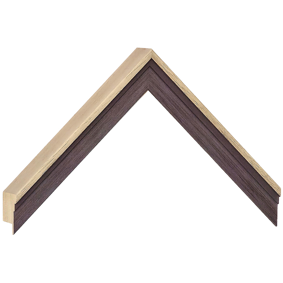 Asta in ayous - Larghezza 33mm Altezza 23- colore prugna - Campione