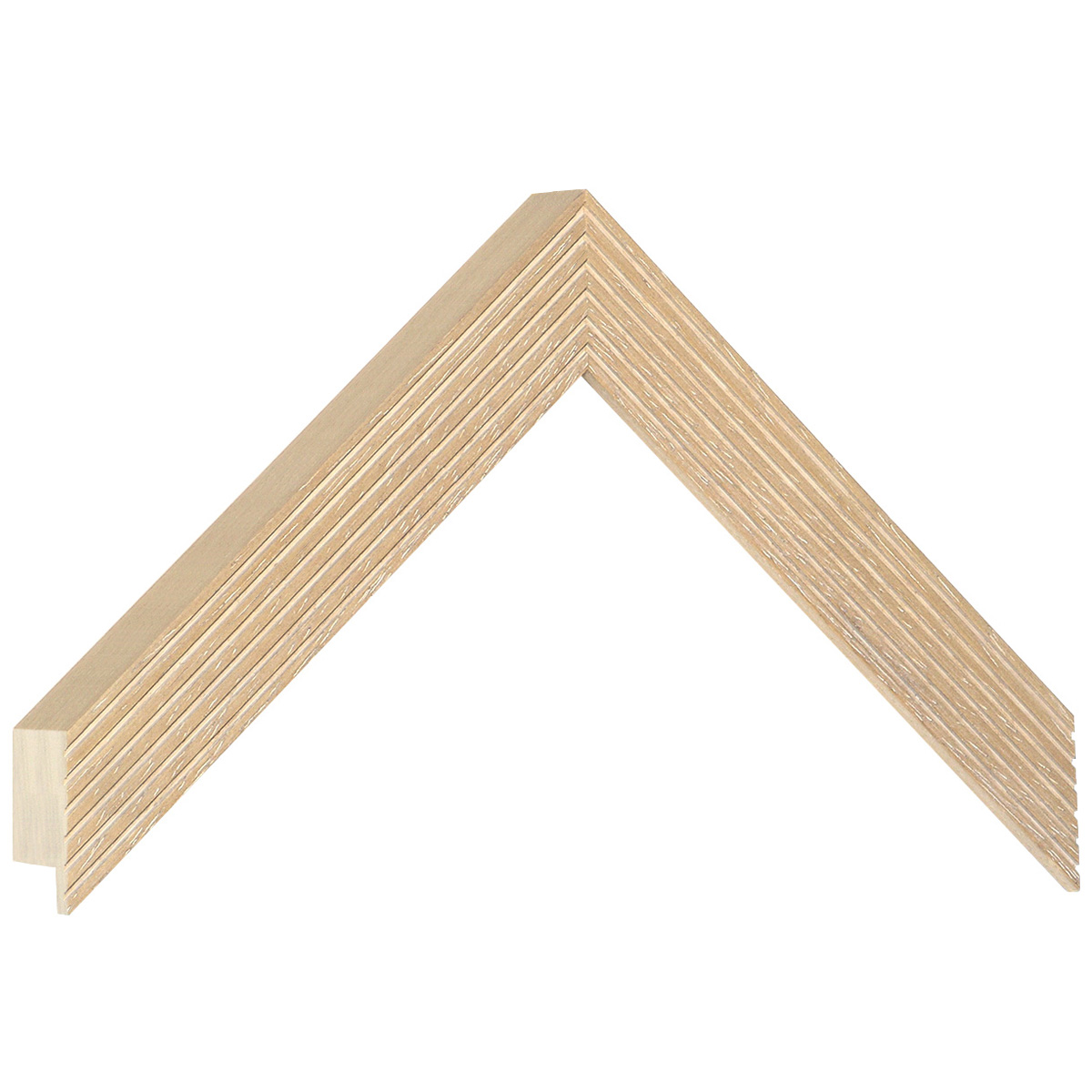 Asta in ayous trattato - Larghezza 24mm Altezza 33 - Legno naturale - Campione