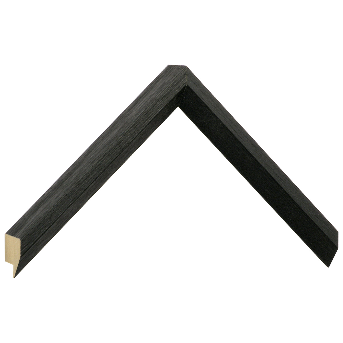 Asta in ayous - Larghezza 19mm Altezza 35 - Nero - Campione