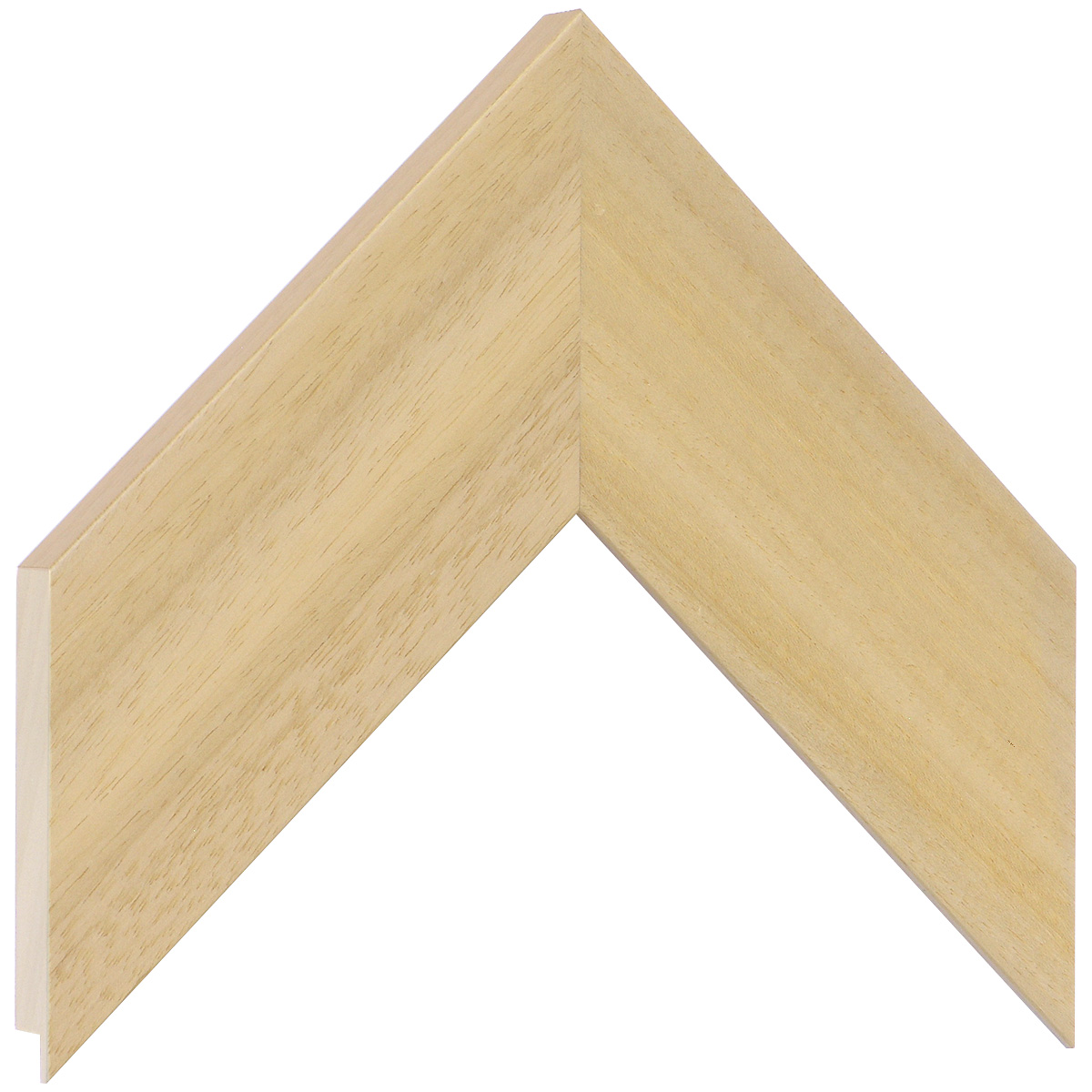 Asta in ayous piatta - Larghezza 68mm Altezza 20 - Legno naturale - Campione