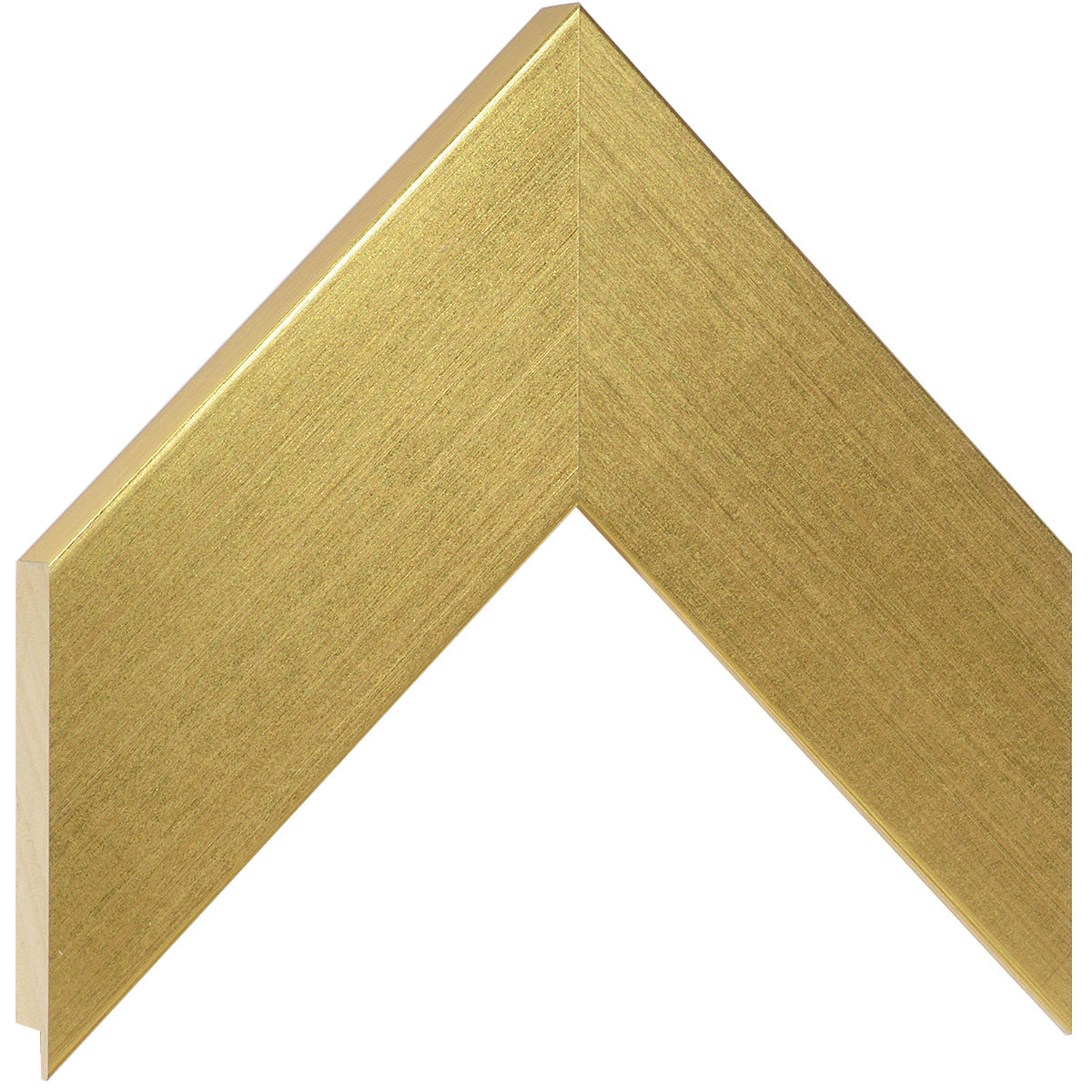 Asta in ayous piatta - Larghezza 68mm Altezza 20 - Oro - Campione