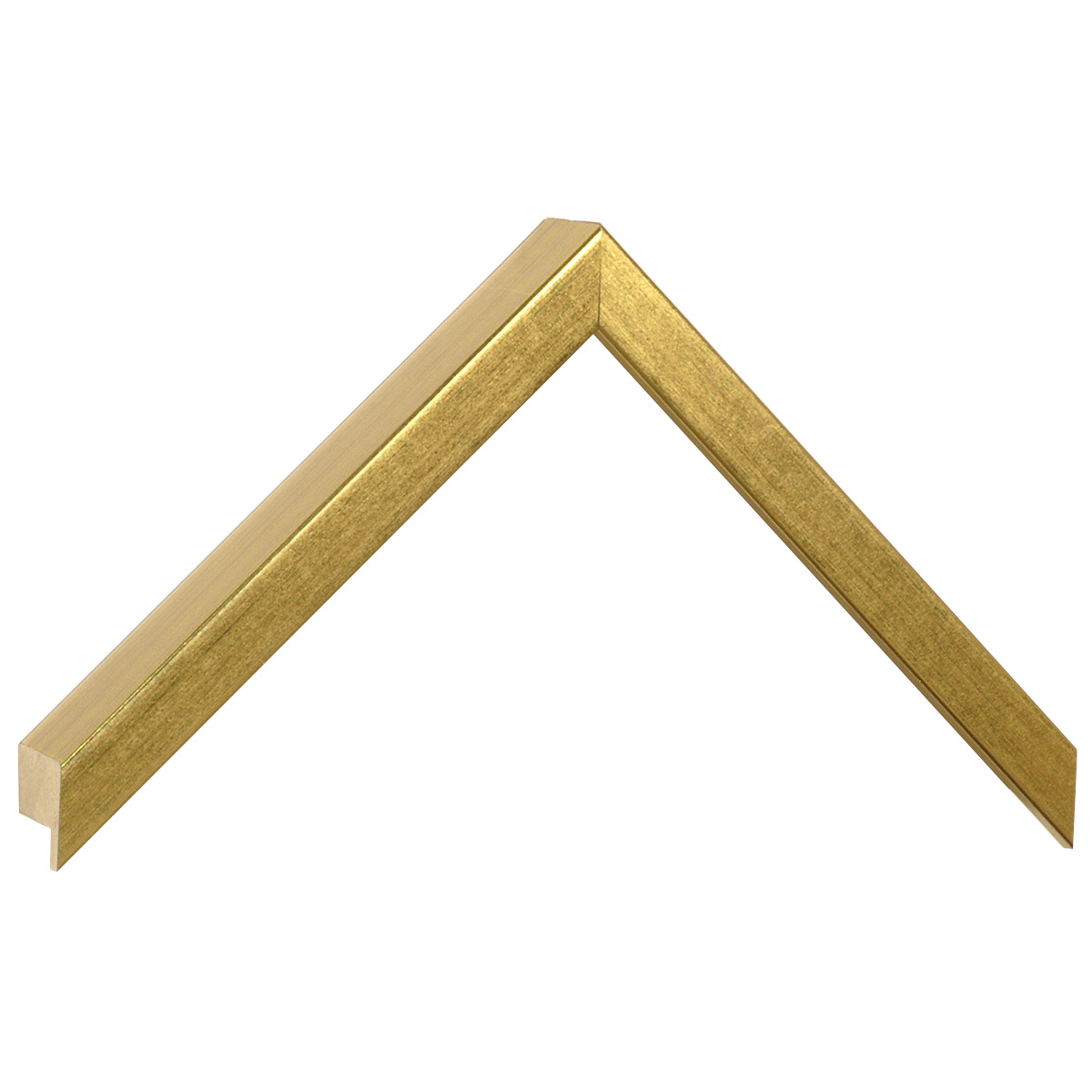 Asta in ayous piatta - Larghezza 15mm Altezza 32 - Oro - Campione