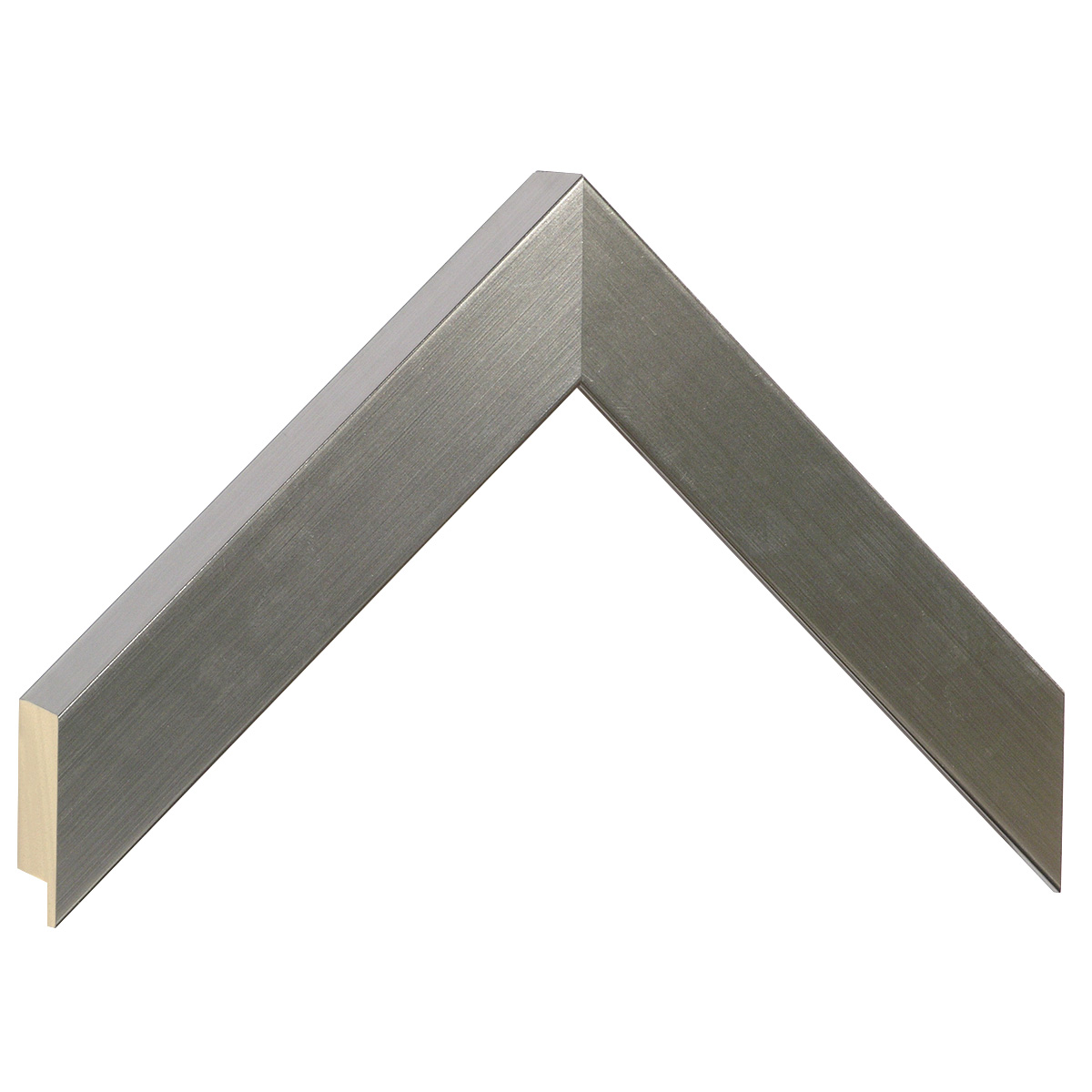 Asta in ayous piatta - Larghezza 30mm Altezza 32 - Peltro - Campione