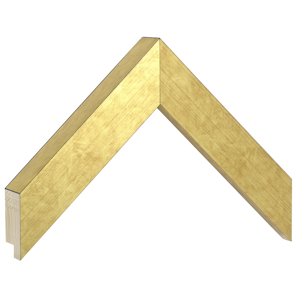 Asta pino giuntato - Larghezza 34mm Altezza 34 - Oro - Campione