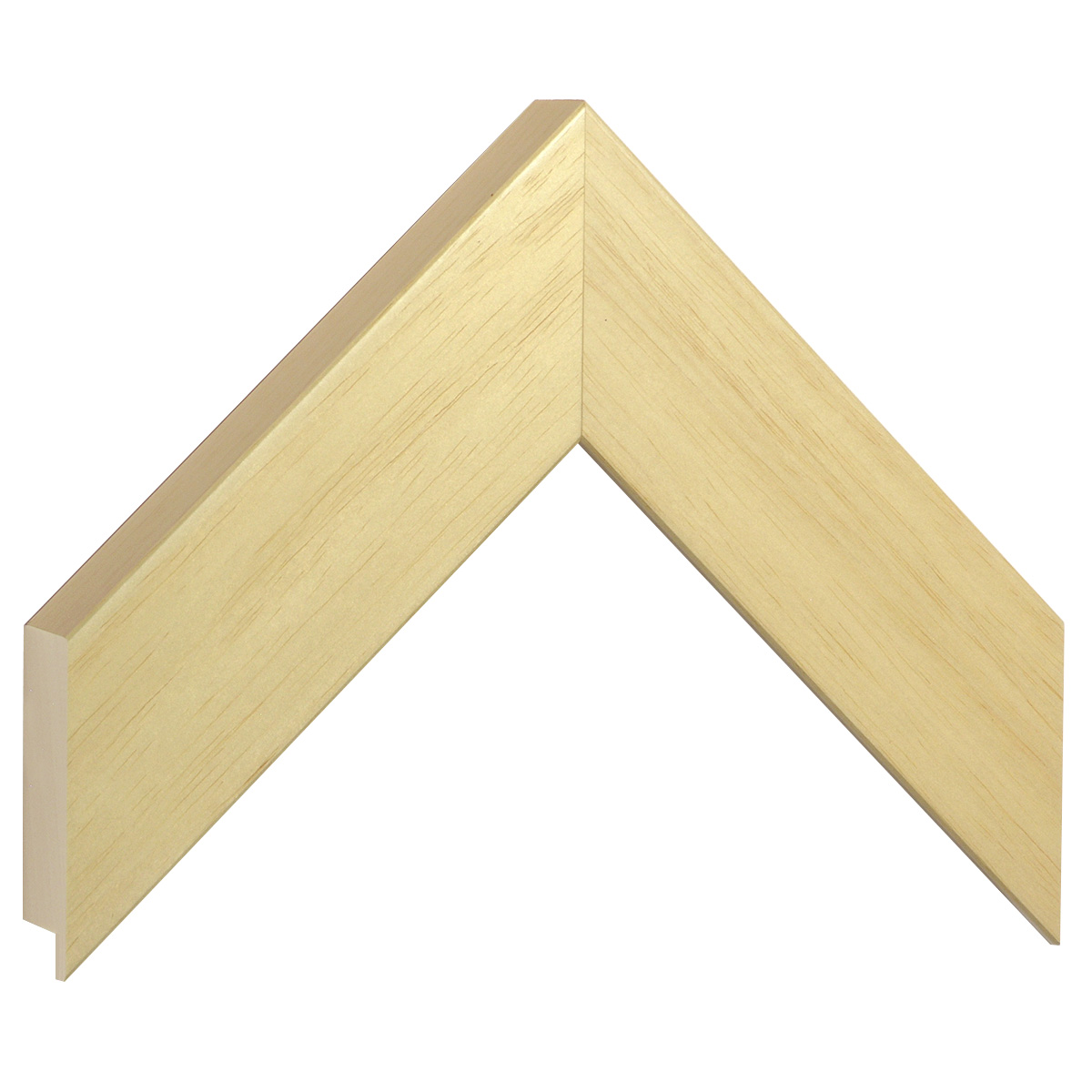 Asta in ayous piatta - Larghezza 48mm Altezza 32 - Legno naturale  - Campione