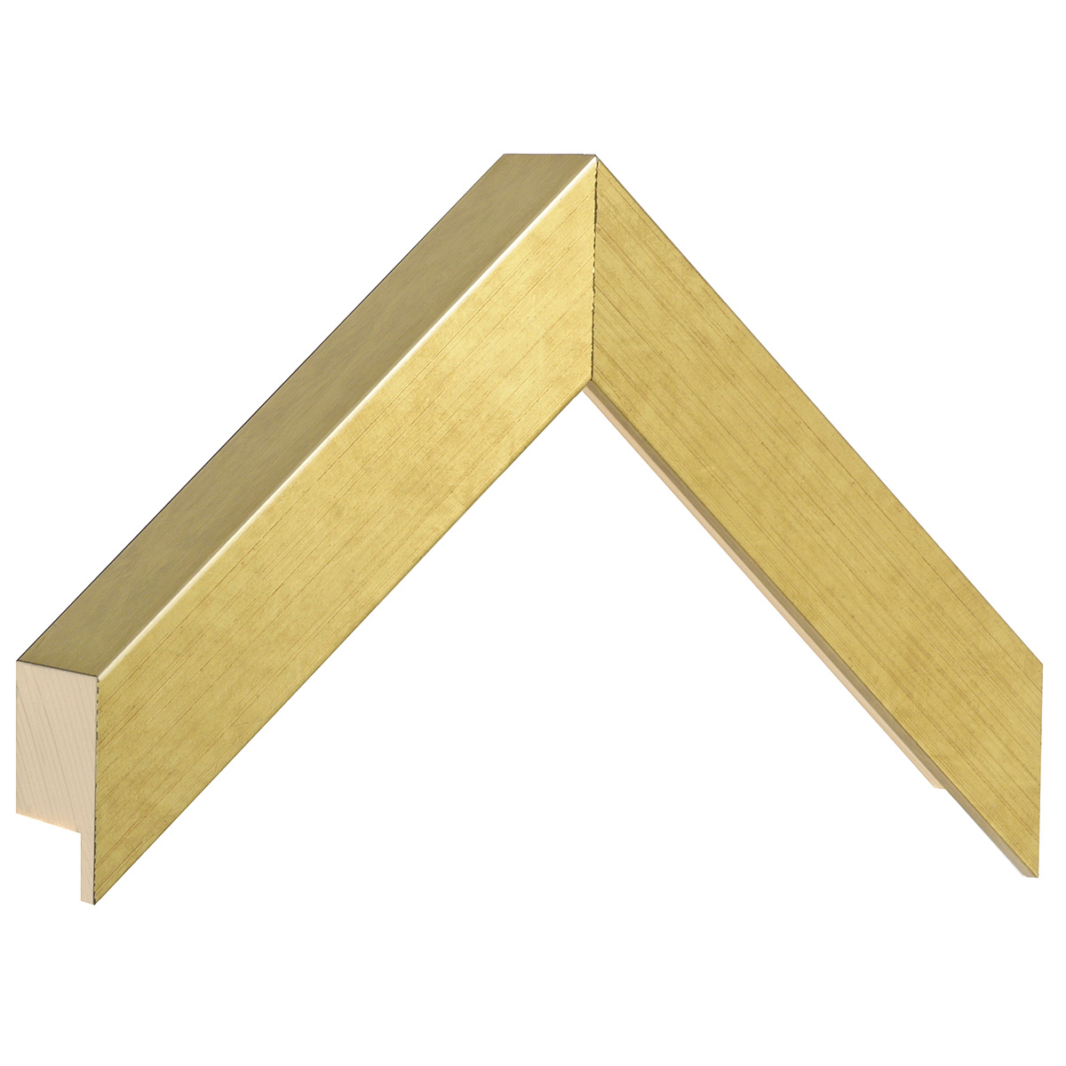 Asta pino giuntato - Larghezza 33mm Altezza 50 - Oro - Campione
