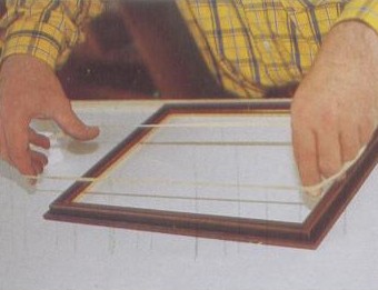 Picture Frame Construction - Corner Joining With An Underpinner