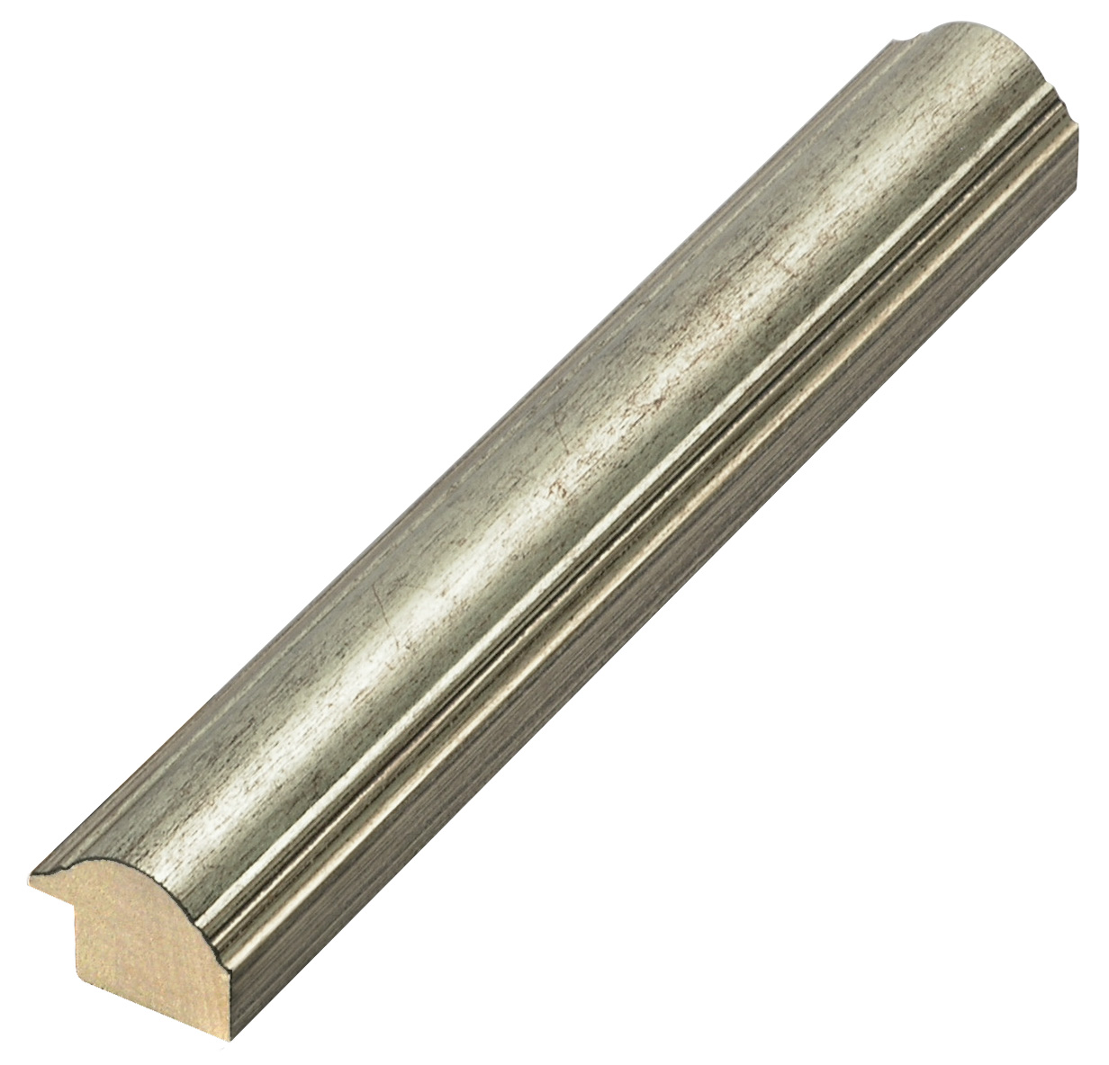 Asta pino giuntato - Larghezza 25mm Altezza 19 - Argento