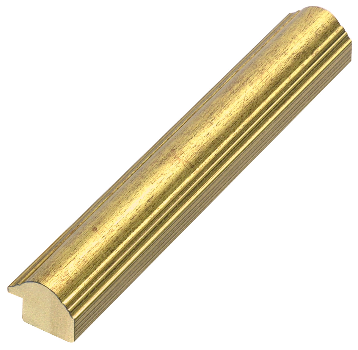 Asta pino giuntato - Larghezza 25mm Altezza 19 - Oro