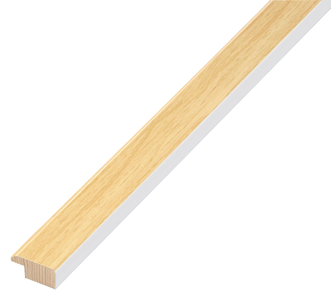 Asta pino giuntato - Larghezza 21mm Altezza 10 - Legno naturale