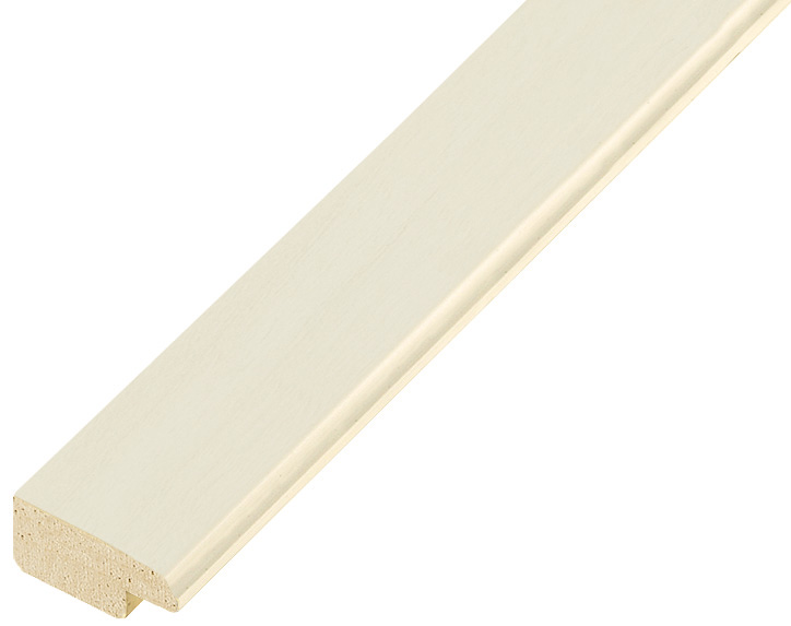 Asta pino giuntato - Larghezza 21mm Altezza 10 - Panna
