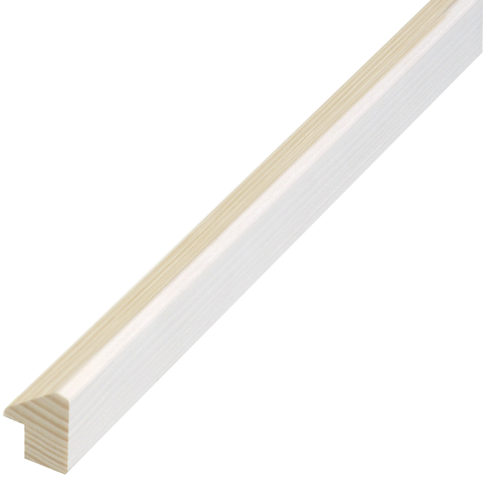 Asta pino giuntato - Larghezza 15mm Altezza 20 - Crema