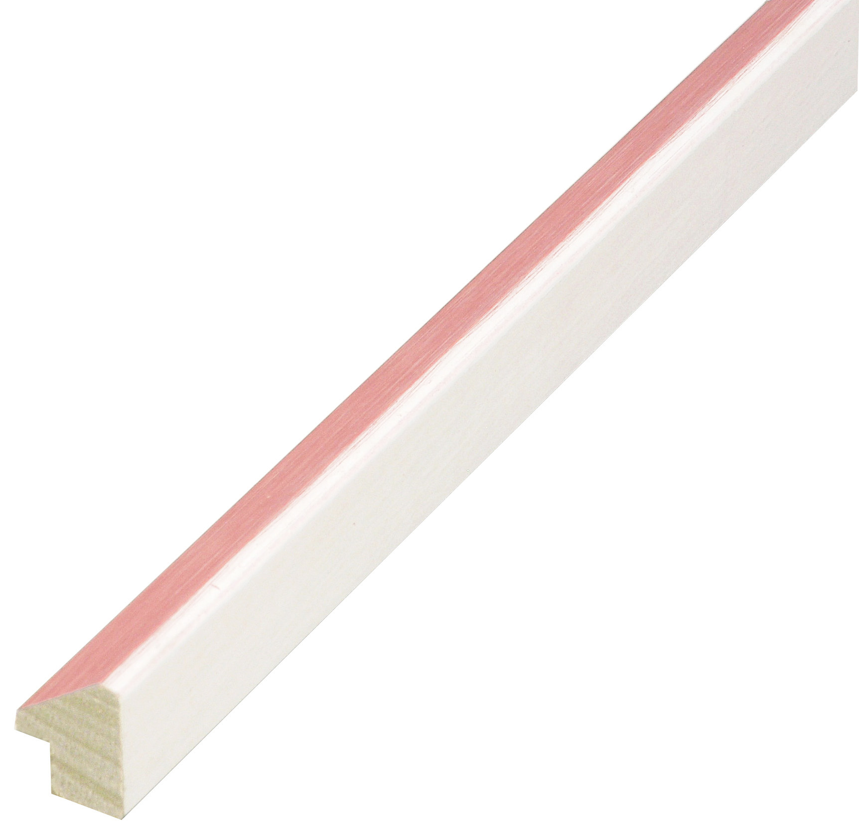 Asta pino giuntato - Larghezza 15mm Altezza 20 - Rosa