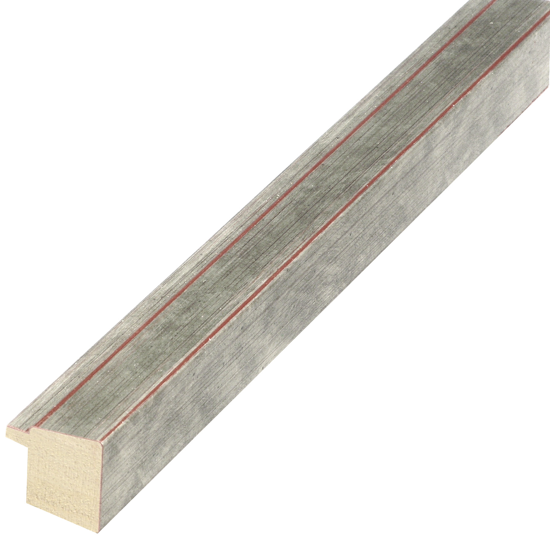 Asta pino giuntato - Larghezza 22mm Altezza 22 - Argento