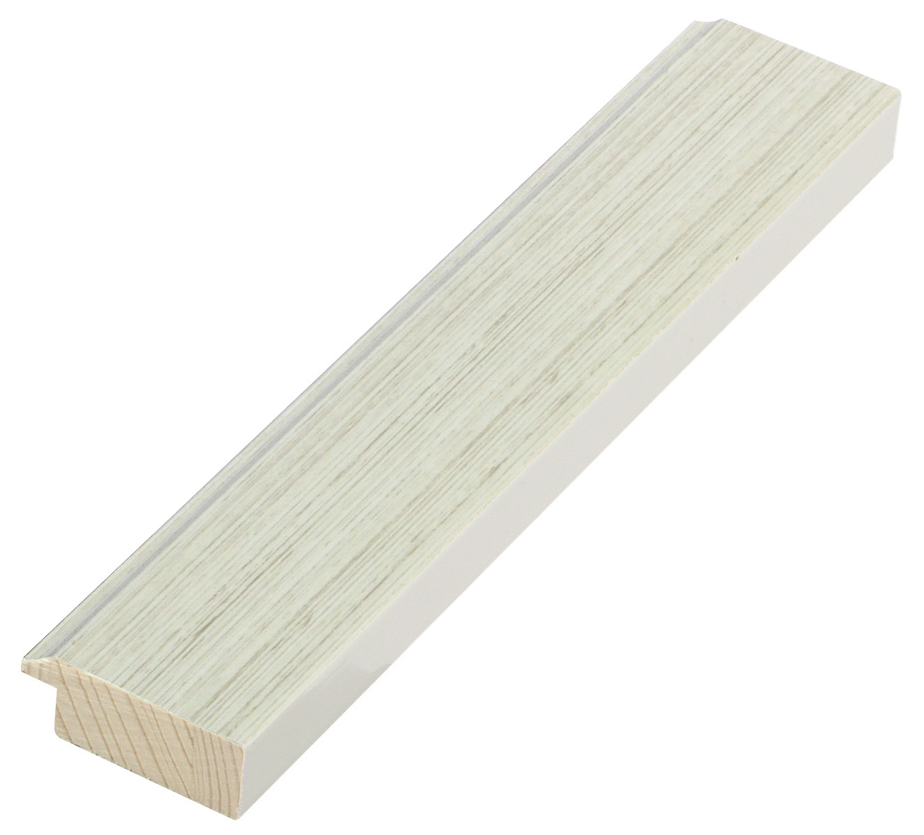 Asta pino giuntato - Larghezza 38mm Altezza 15 - Crema screziato
