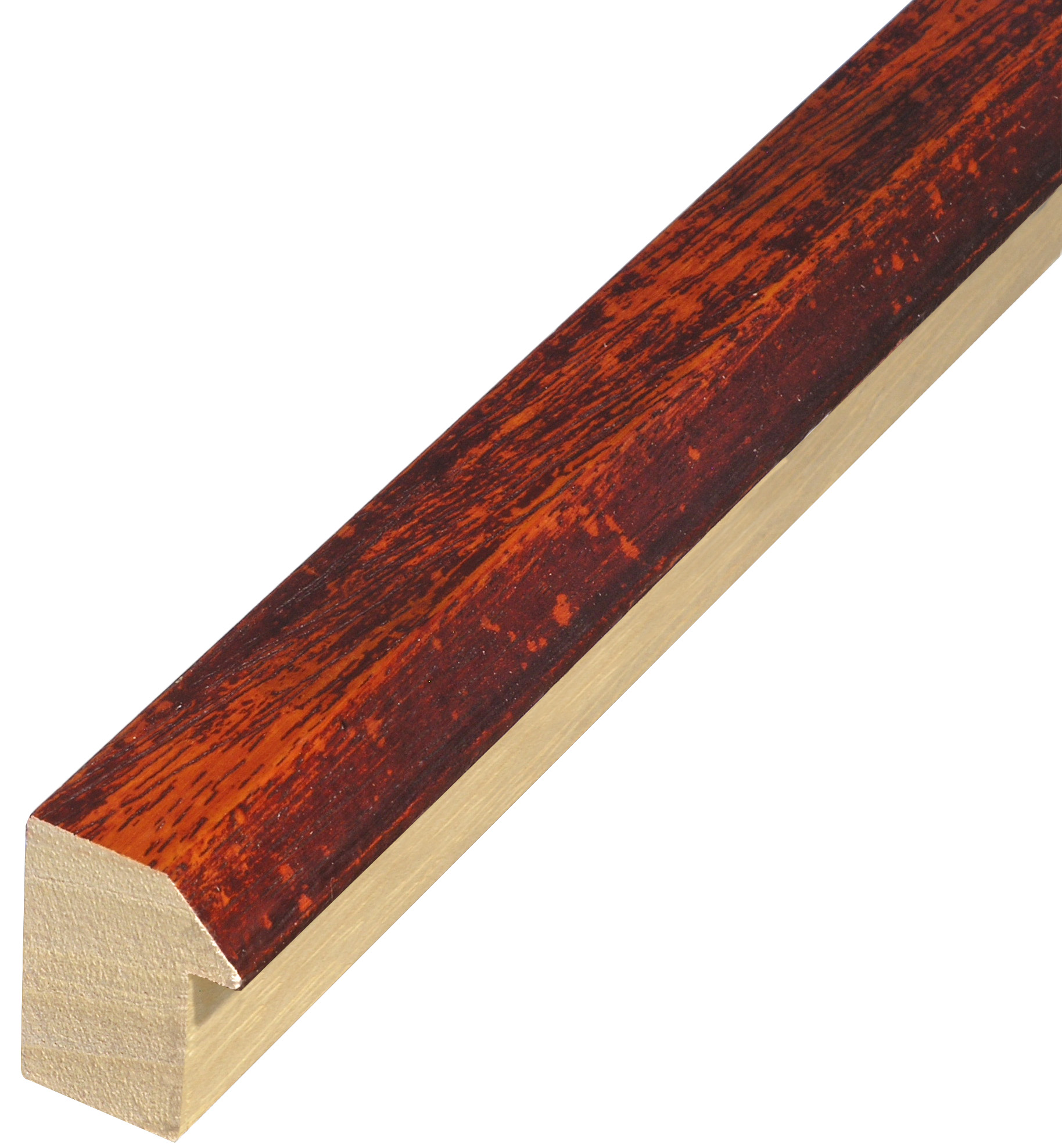 Asta in ayous - Larghezza 27mm Altezza 35 - Rosso