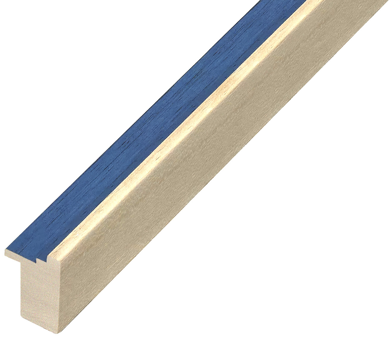 Asta in ayous - Larghezza 33mm Altezza 23- colore blu