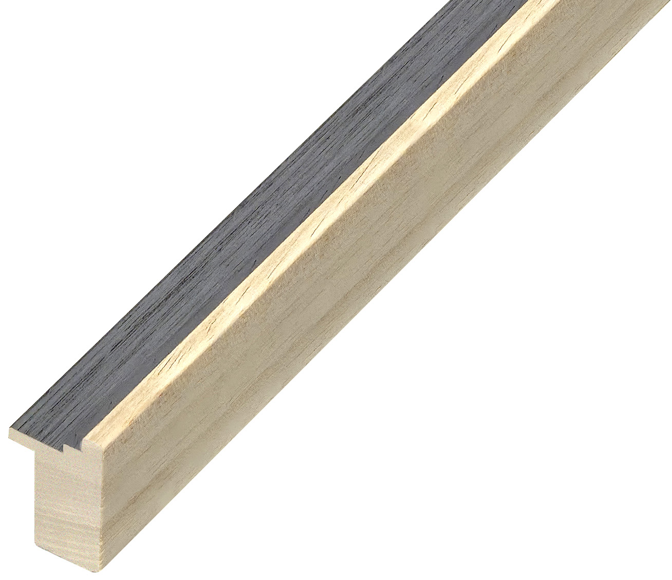 Asta in ayous - Larghezza 33mm Altezza 23- colore grigio