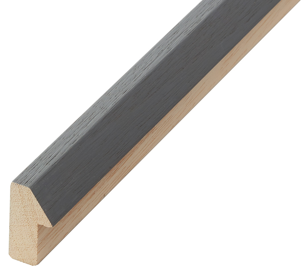 Asta in ayous - Larghezza 19mm Altezza 35 - Grigio scuro