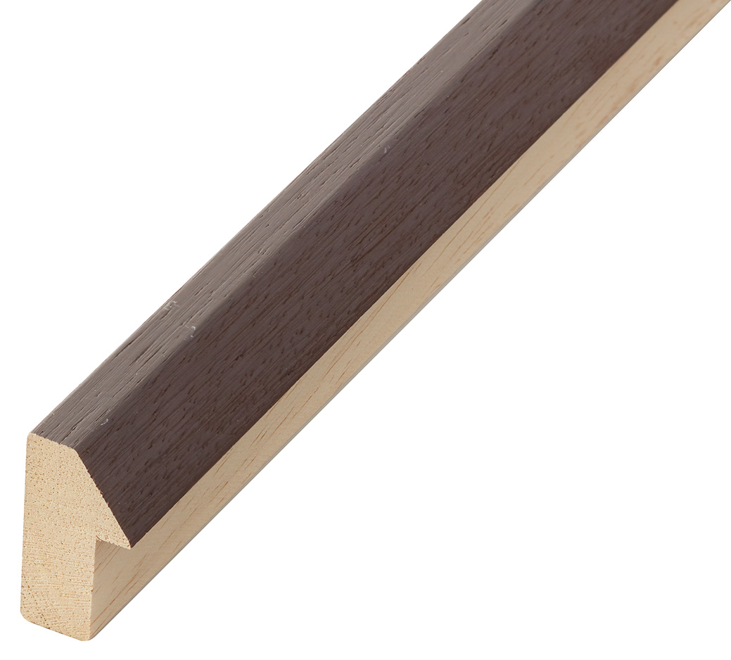 Asta in ayous - Larghezza 19mm Altezza 35 - Seppia