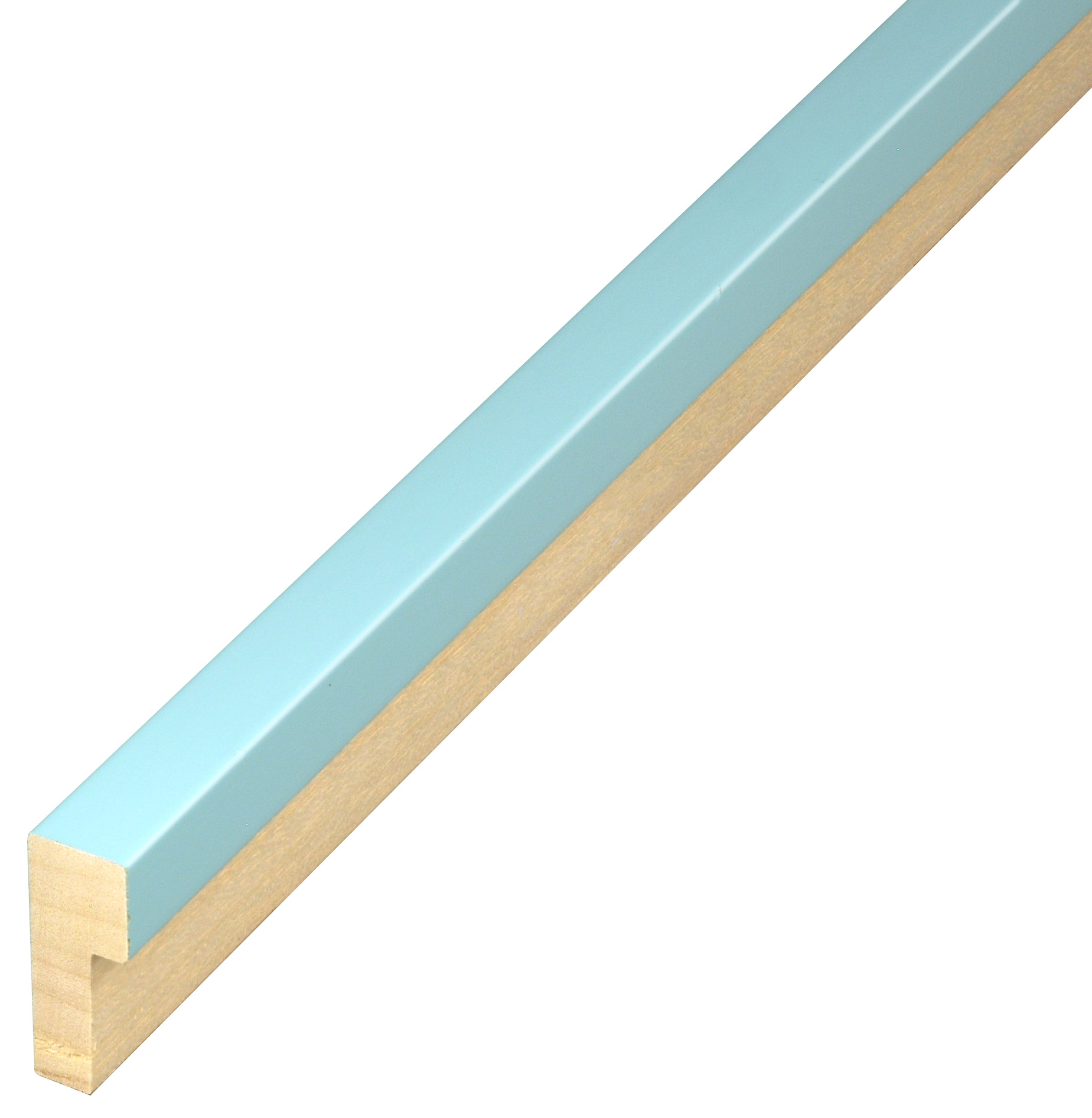Asta in ayous - Larghezza 15mm Altezza 40 - Azzurro cielo