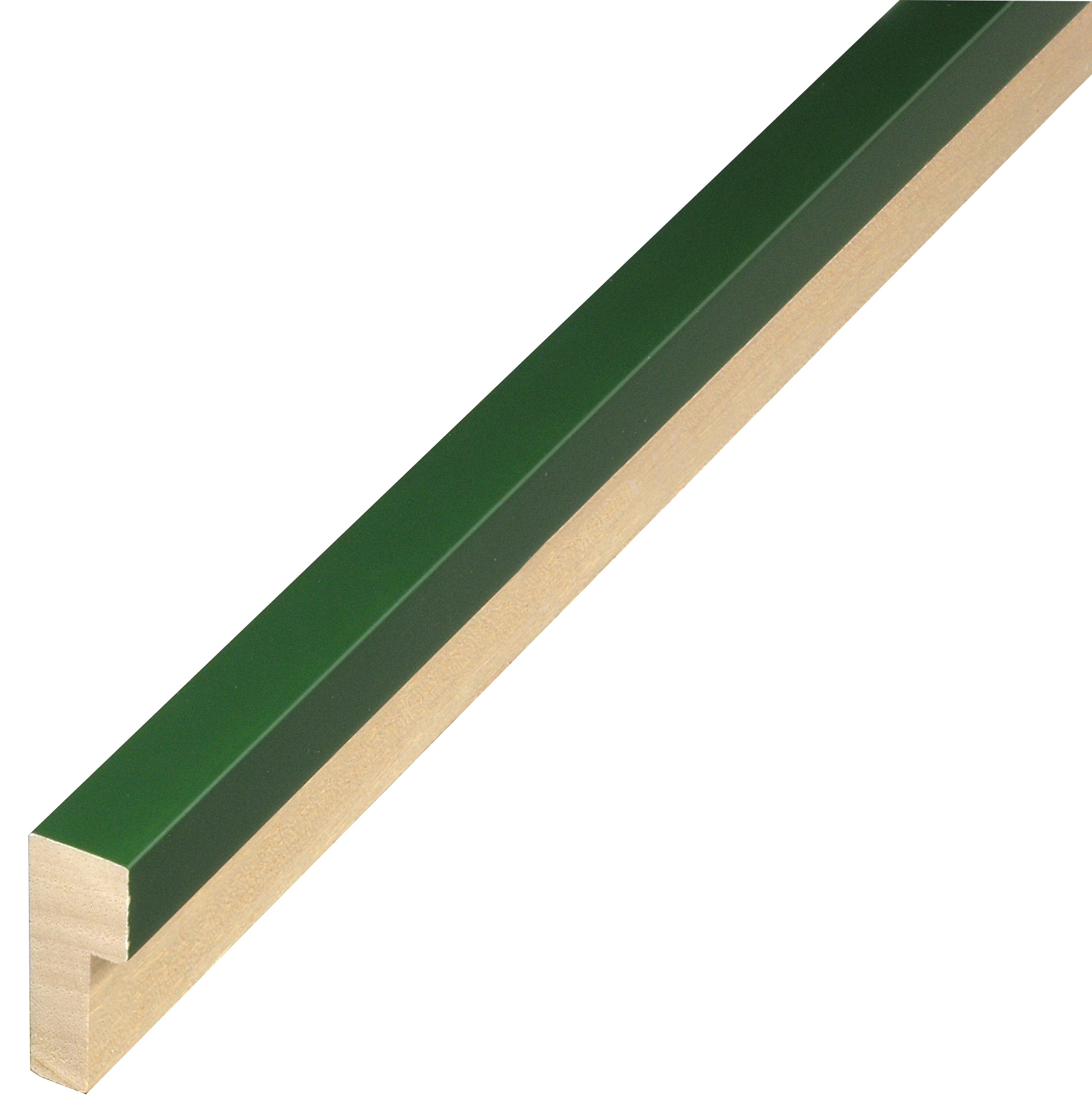 Asta in ayous - Larghezza 15mm Altezza 40 - Verde