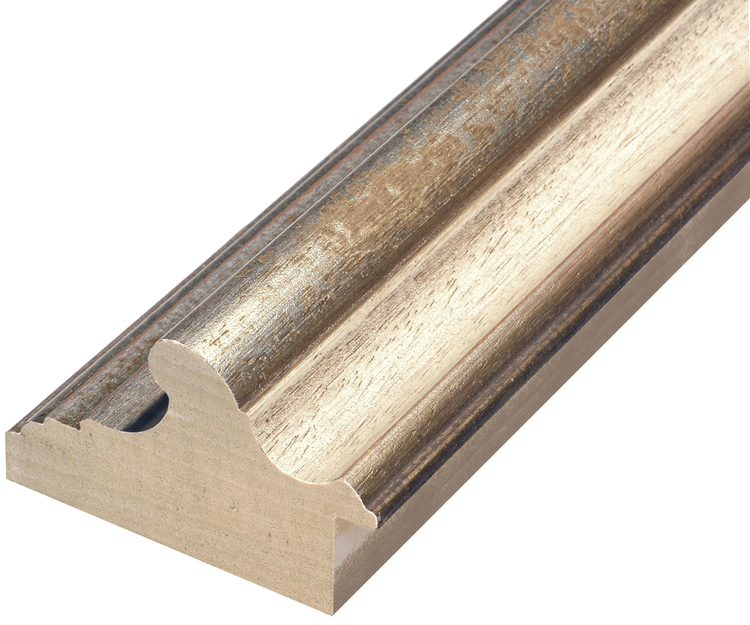 Asta in ayous - Larghezza 89mm Altezza 54 - Argento