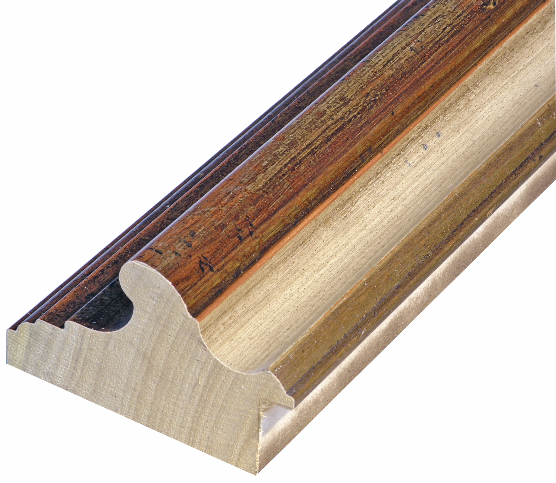 Asta in ayous - Larghezza 89mm Altezza 54 - Mogano